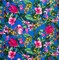 1 Yard Tropical Garden Peachskin Polyester Fabric For Sewing Apparel And Home Décor Projects 45 Inch